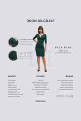 Anna | Dizüstü Slim Fit Kalem Elbise