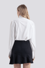 Juliet | Ruffled Judge Collar Design Shirt