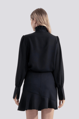 Juliet | Ruffled Judge Collar Design Shirt