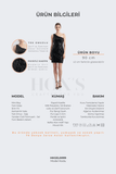 Nicole | Mini Slim Elbise