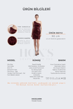 Nicole | Mini Slim Elbise