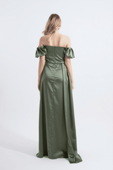 CLOE | Maxi Saten Elbise