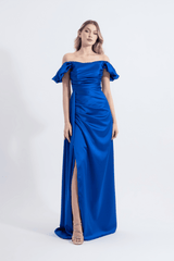 CLOE | Maxi Saten Elbise