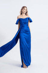 CLOE | Maxi Saten Elbise