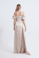 CLOE | Maxi Saten Elbise