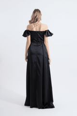 CLOE | Maxi Saten Elbise