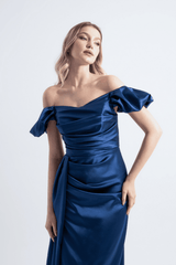 CLOE | Maxi Saten Elbise