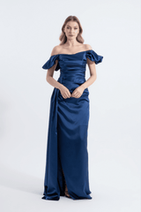 CLOE | Maxi Saten Elbise
