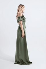 CLOE | Maxi Saten Elbise