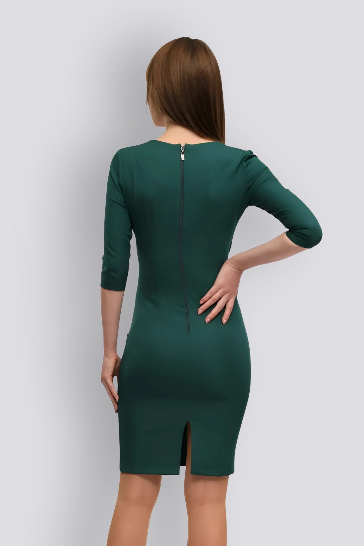 Anna | Dizüstü Slim Fit Kalem Elbise