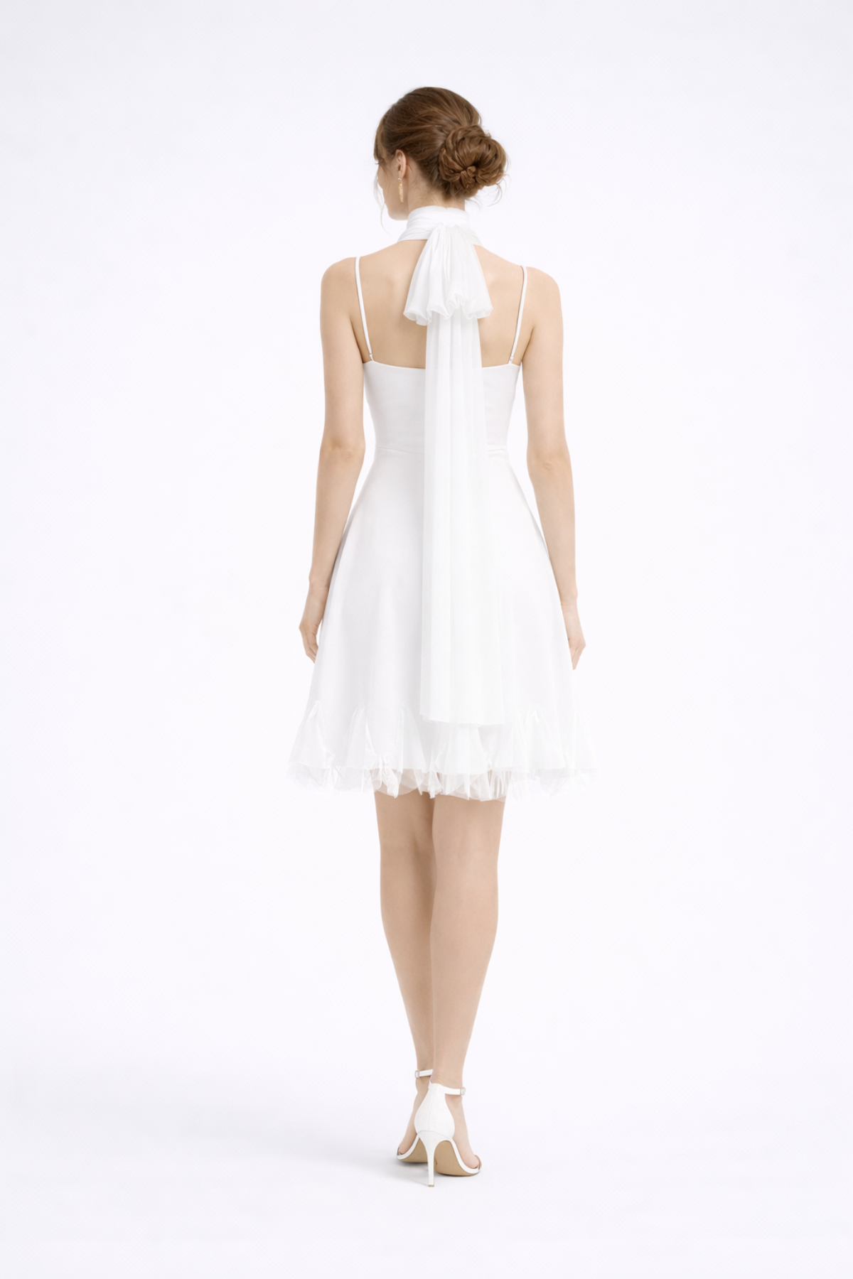 HOX'S Katia | Askılı Mini Kloş Elbise