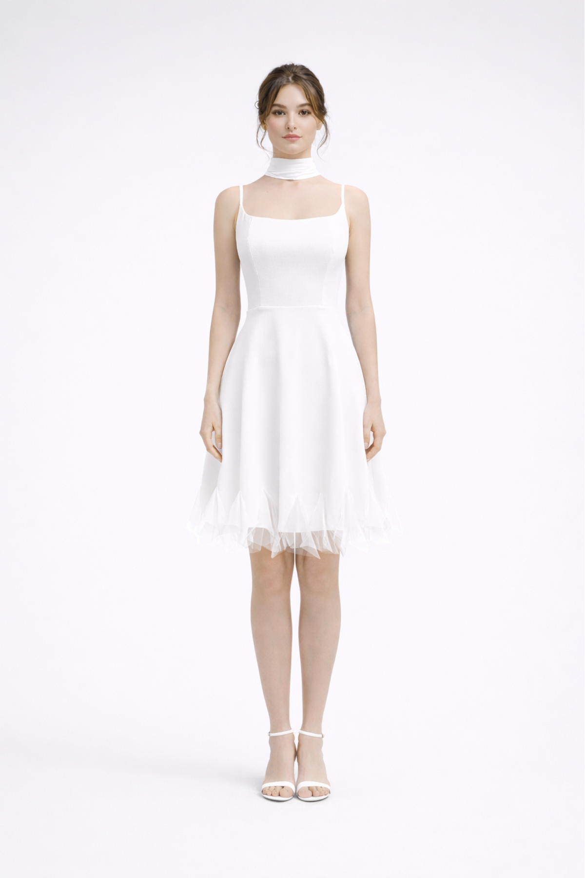 HOX'S Katia | Askılı Mini Kloş Elbise