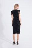 Carmen | Sequined Midi Pencil Evening Dress