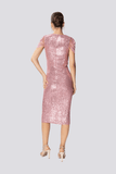 Carmen | Sequined Midi Pencil Evening Dress