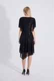 Angel | Sequined Midi Flared Evening Dress